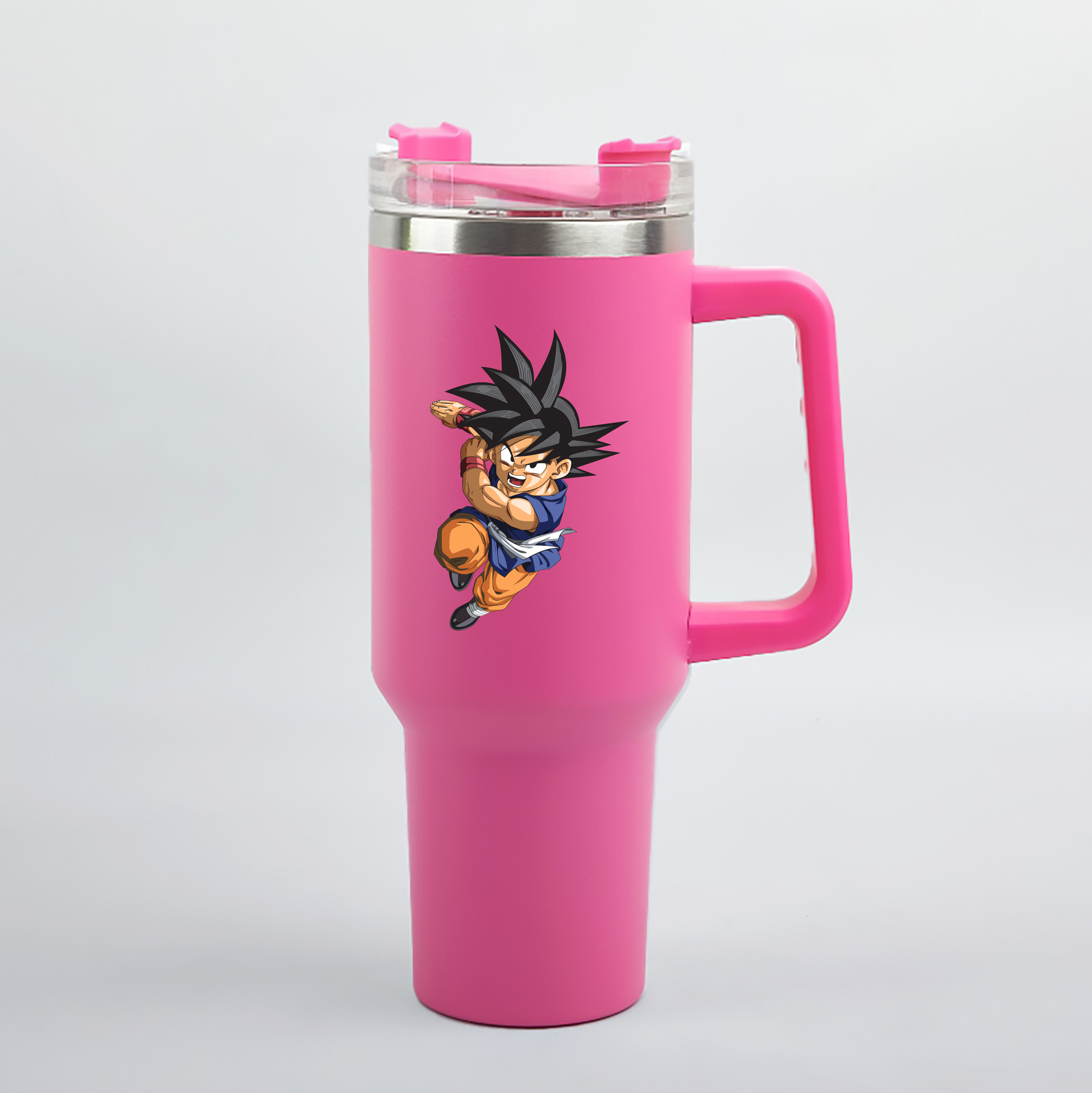 （画像用） ドラゴンボール 孫悟空（そん ごくう）Son Goku カカロット DRAGON BALL Kakarotto 1200mL車用タンブラー（カラープリント）